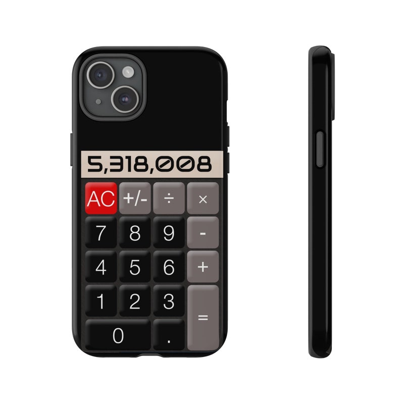 Calculator Phone Case Etsy
