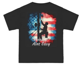 6Hookin' Ain't Easy Beefy-T®  Short-Sleeve T-Shirt