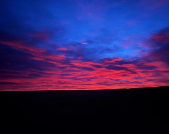 Patriotic Colorado sunrise digital image. Instant Download