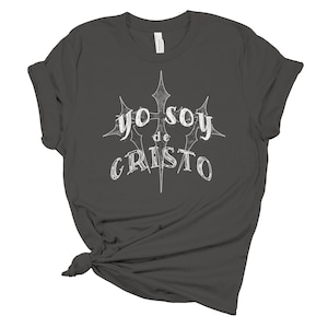 Cristo Shirt, Christian Shirt, Yo Soy De Cristo Shirt, Religious Spanish Women&#39;s T-shirt, Latina t-shirt