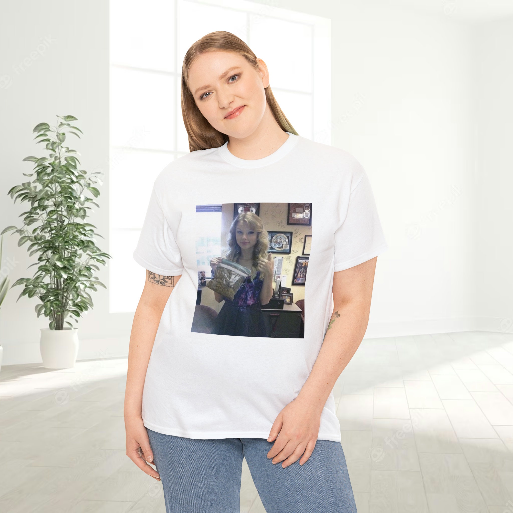 Taylor Swift Funny Meme Weed T-shirt Unisex Heavy Cotton Tee - Etsy