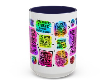 Tasse, Lustige Bürotasse, Einzigartige Teetasse, Geschenk für Kollegen, Bürohumor, Schreibtischdeko, Geschenk für Kaffeeliebhaber