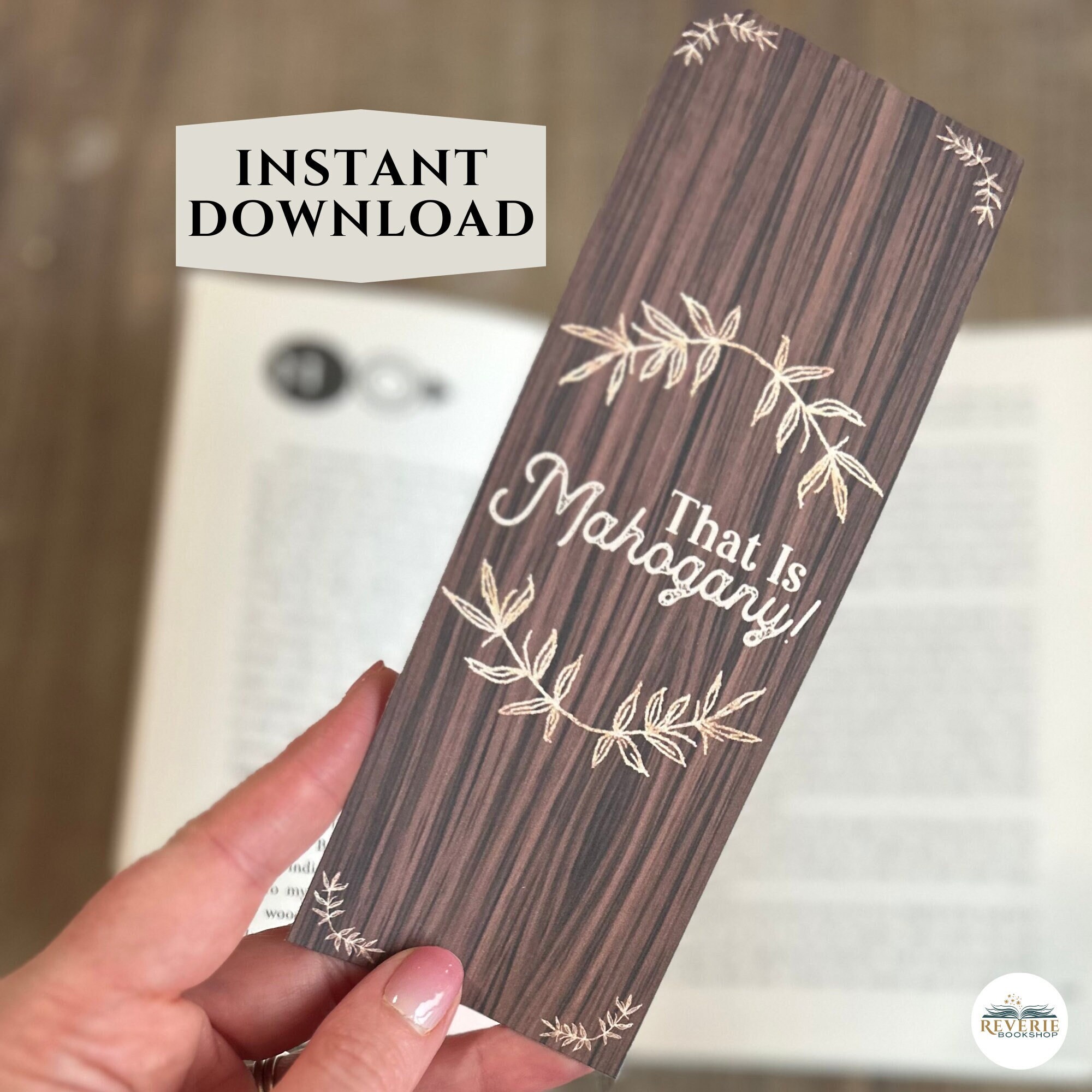 That is Mahogany Hunger Games Printable Bookmark PDF Bookmark Set Last ...