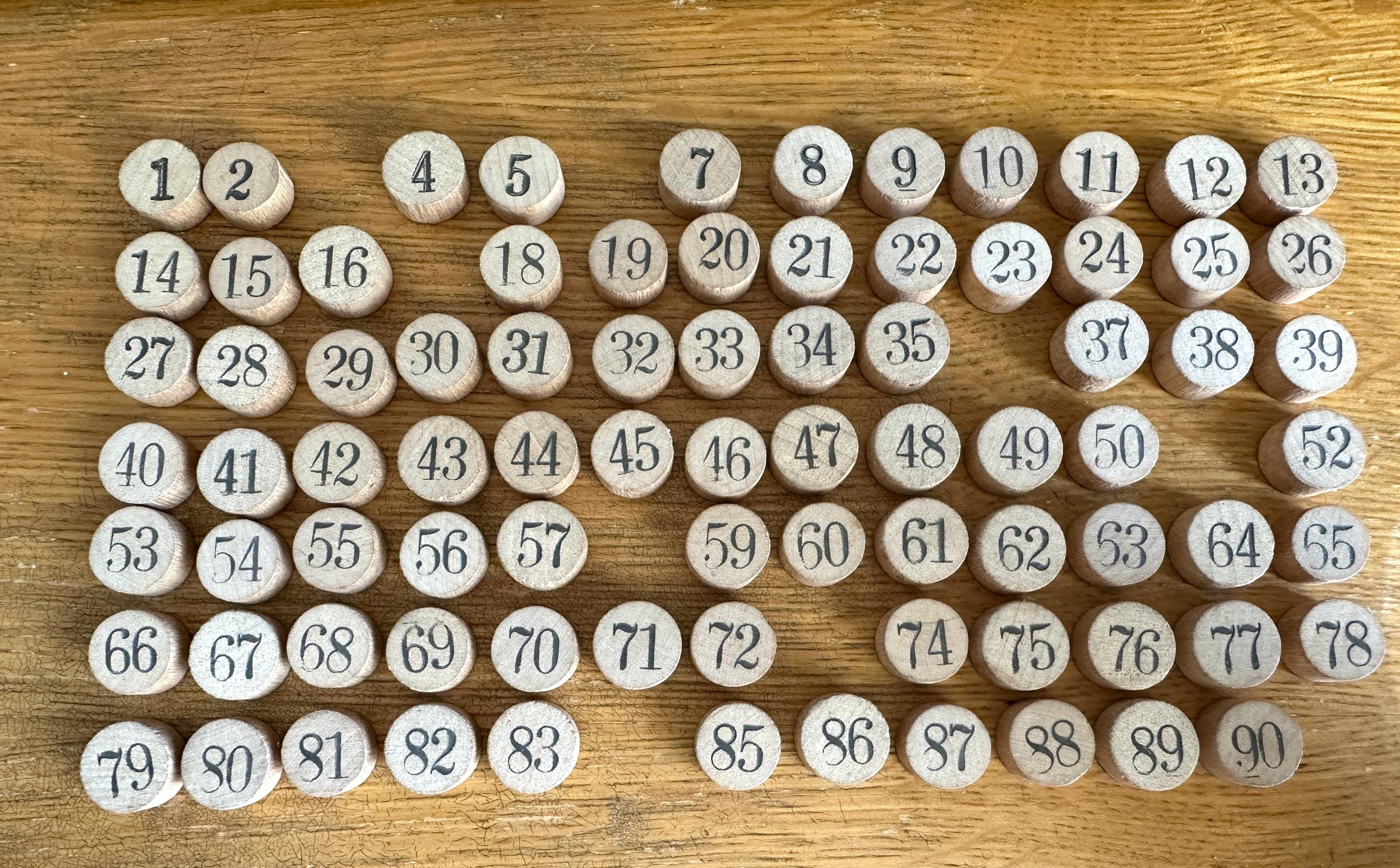 Vintage LOTTO Game/ 1930/40's Mcloughlin Bros. New York