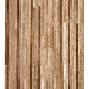 Fait à la main par la nouvelle collection en cuir de vachette patchwork blanc ton marron tapis décor à la maison cadeau conception livraison gratuite ZR-30