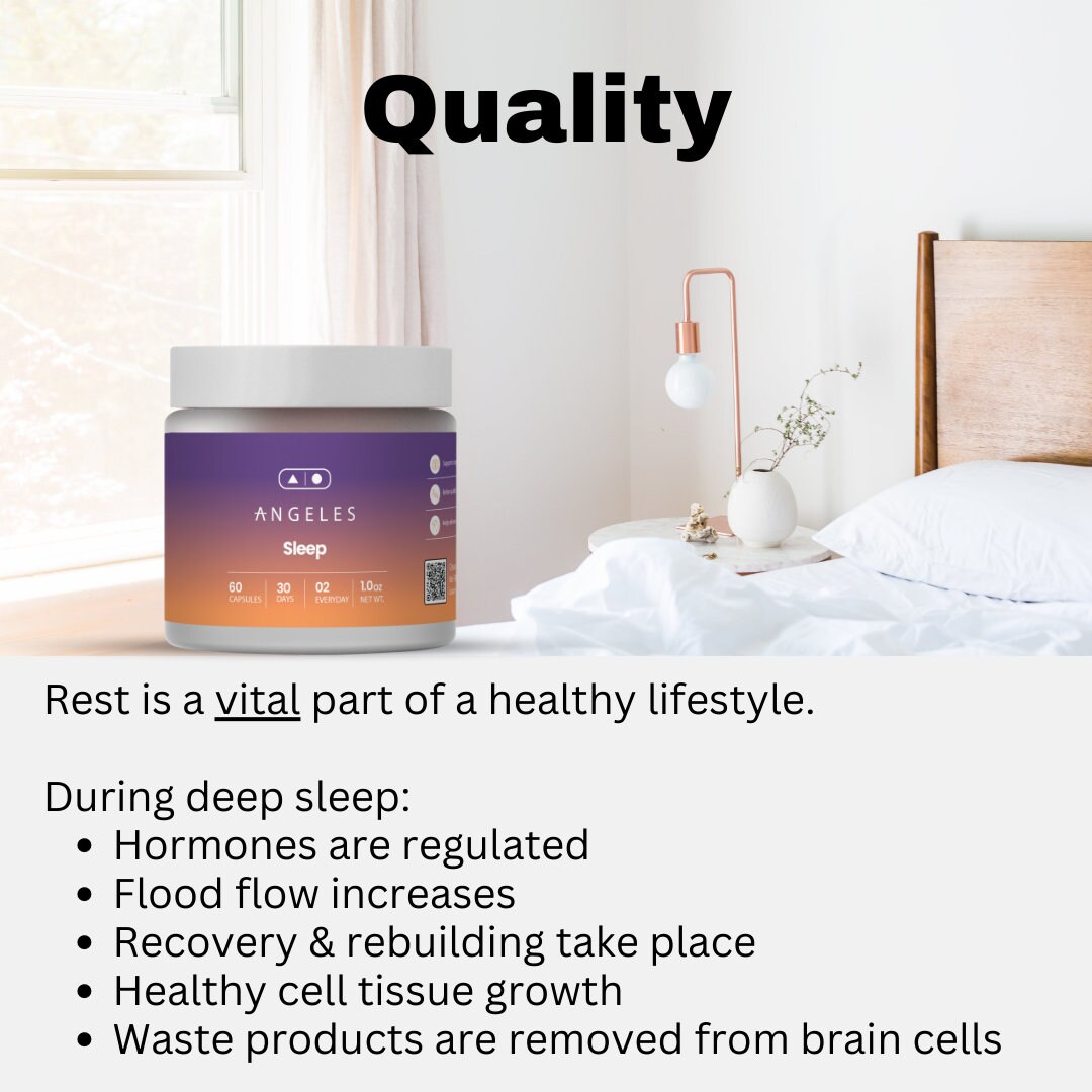 Sleep Supplement Herbal Capsules, Valerian Root Capsules, Blue Vervain ...