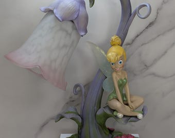 Brand New Disney Tinkerbell Tabletop Lamp – Hampton Bay 2004 - New Old Stock - Shipping Box Included