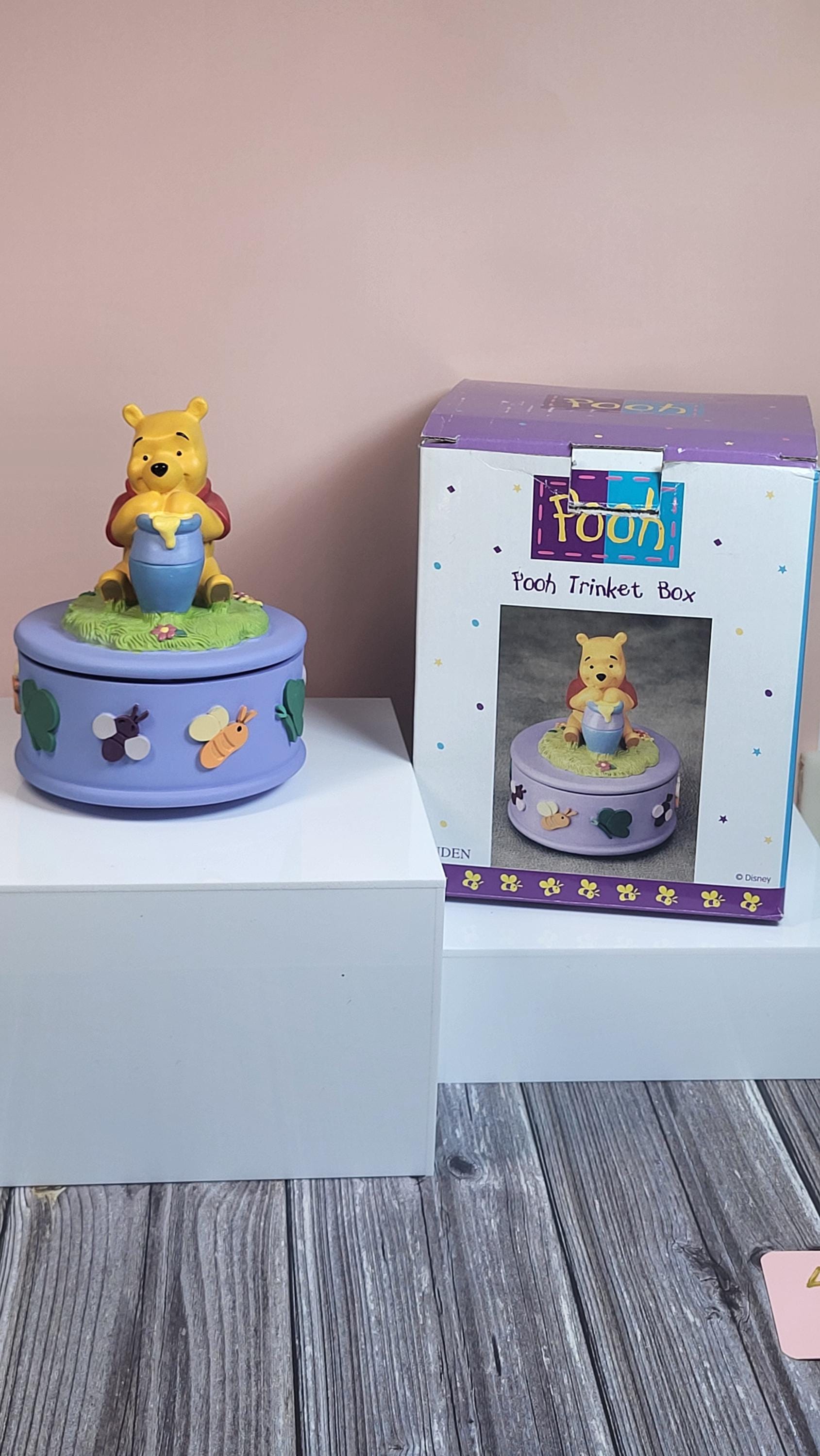 クラシックプー　トリンケットボックス　置物 アクセサリー 収納 POOH プーさん アクセサリーボックス Classic