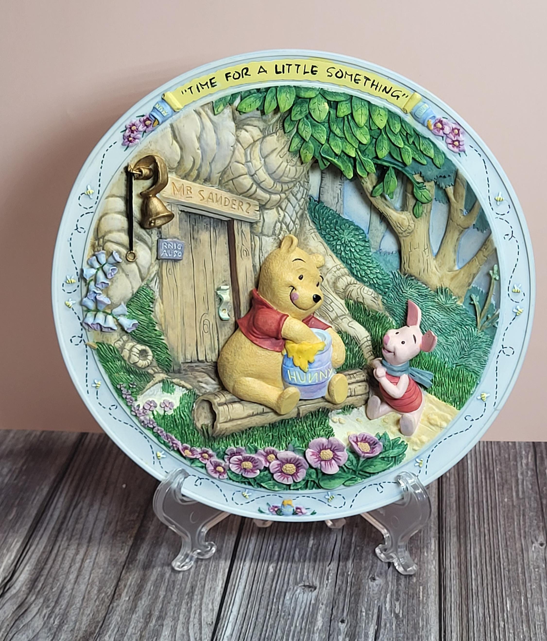 Winnie the Pooh Collectors 3d Plate - Etsy
