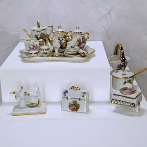 The Royal Miniature Estate: A Vintage 22-Piece Limoges France Treasure Trove! Pristine Condition