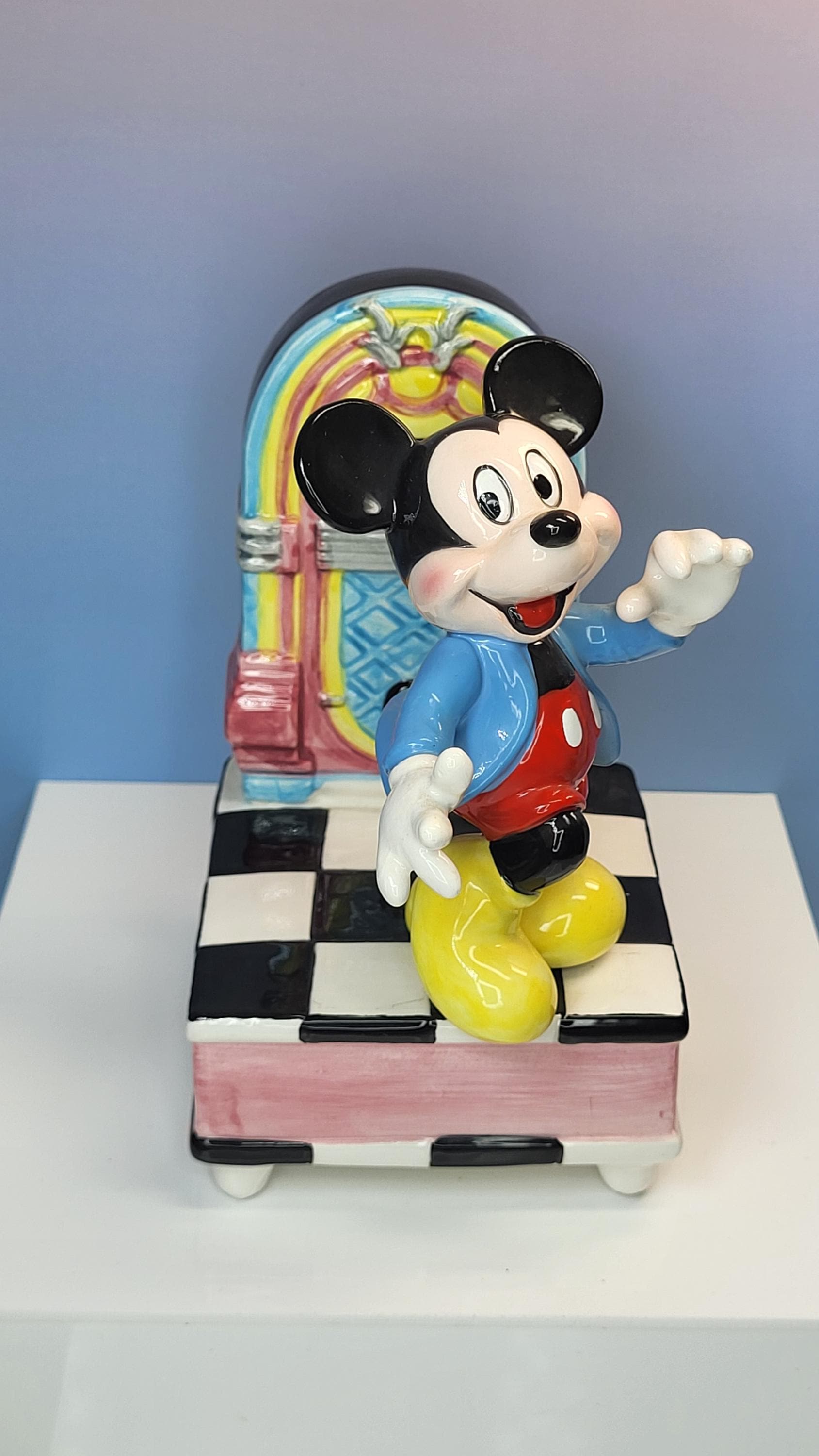 vintage Mickeymouth musicbox doll 【公式通販】