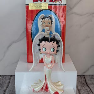 Betty Boop Angel Figurine - Etsy