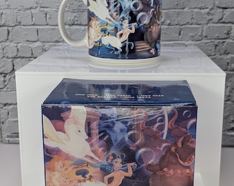 Vintage 1990s Disney Store Fantasia Pastoral Symphony Coffee Mug with Original Box | Rare Mickey Mouse Era Collectible Mug