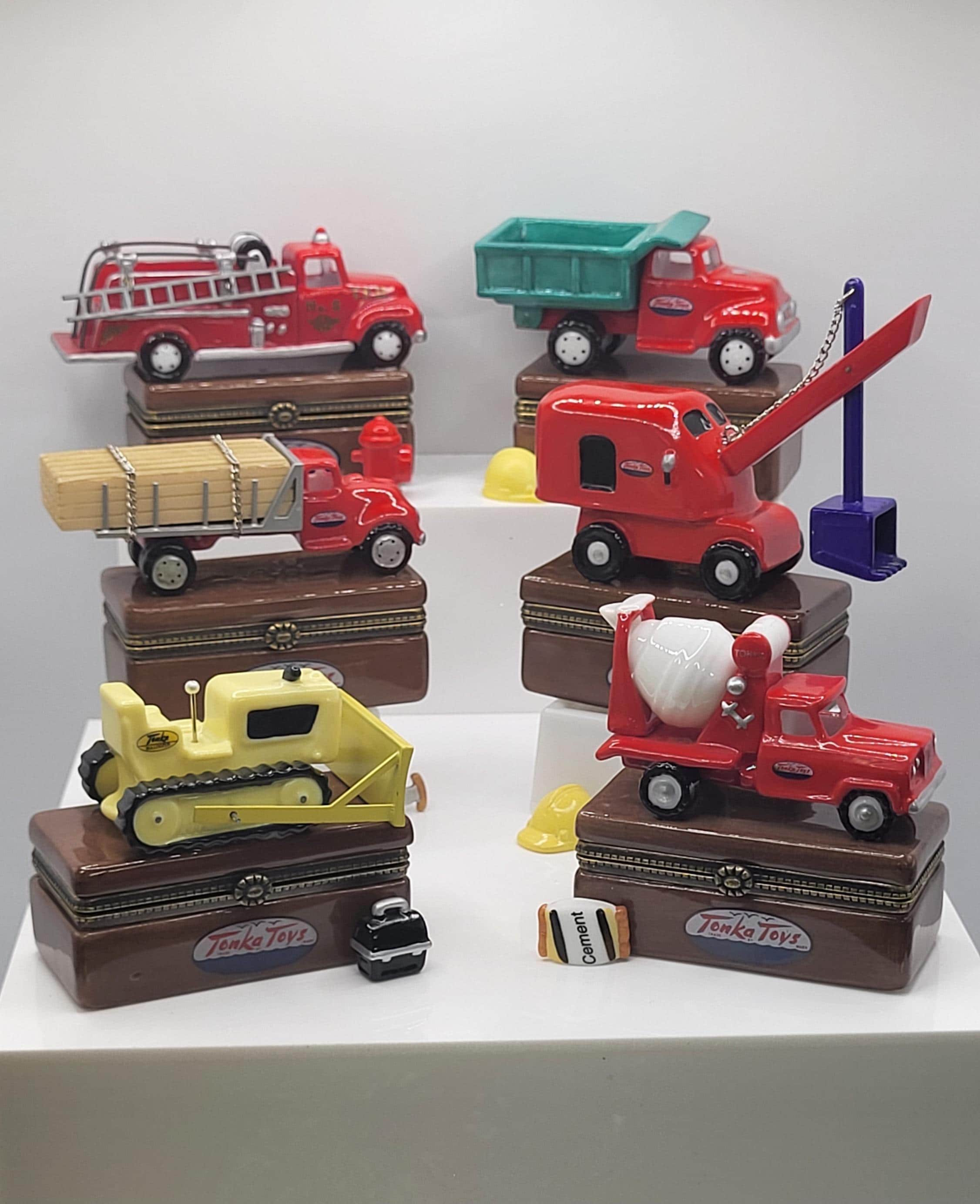 Toy Vehicles Mini Tonka Truck Set #6056 Tonka Micro Metal - Main Image