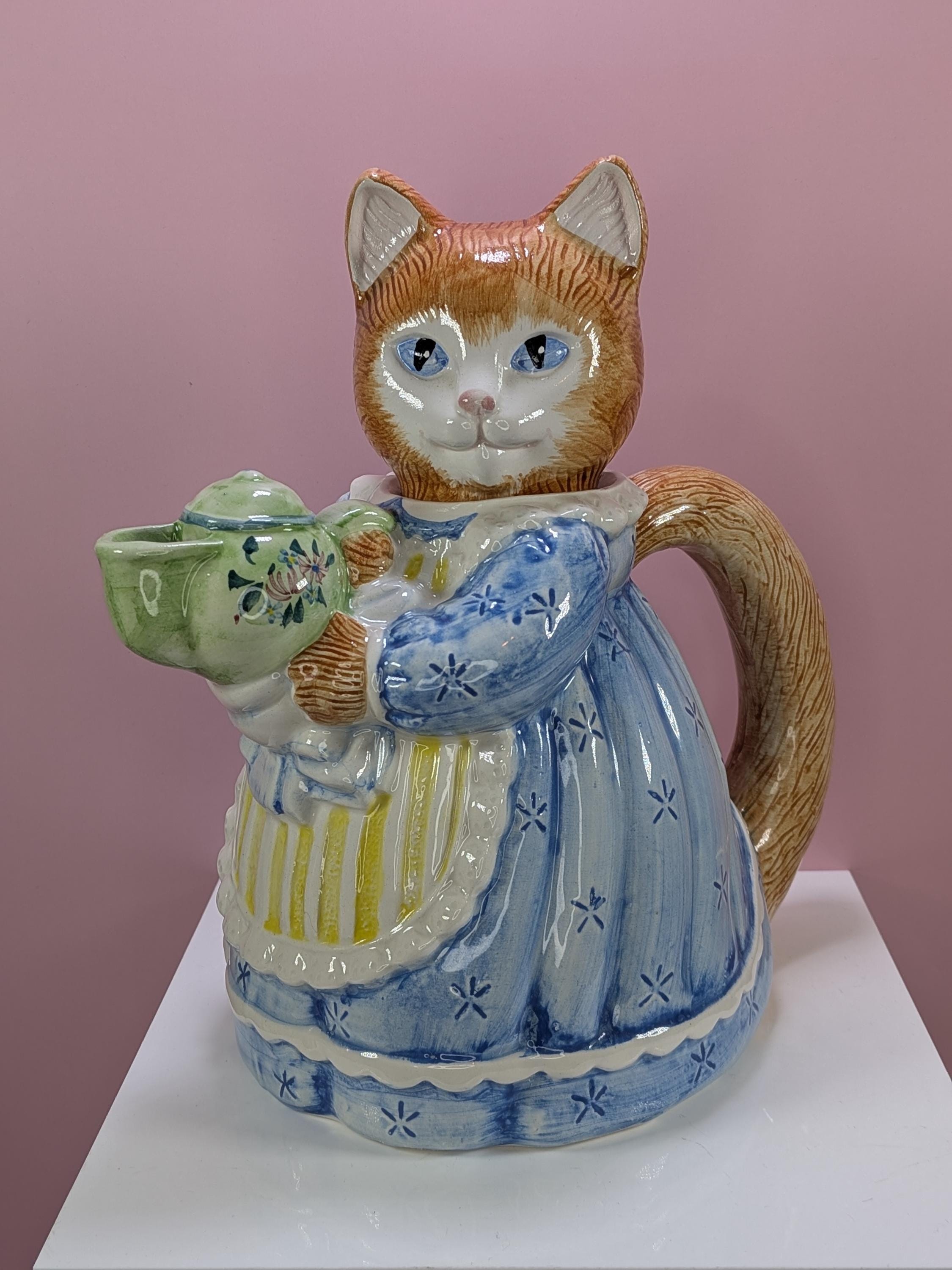 Avon Cat Teapot - Etsy