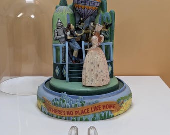 Vintage Wizard of Oz Musical Globe – Franklin Mint Porcelain Sculpture
