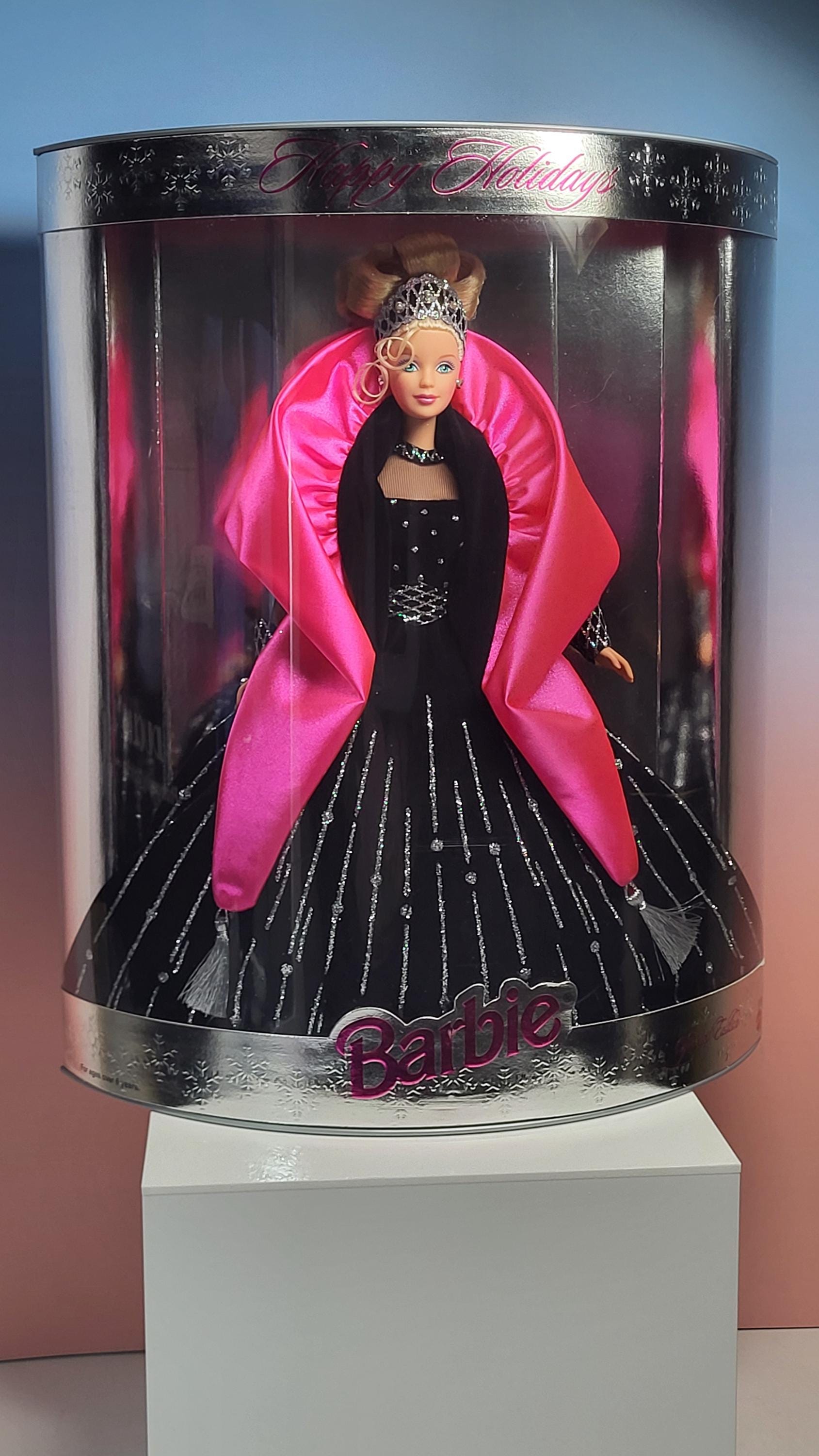 princess polly baby blue dress Sold at Auction: (5) Happy Holiday Barbies including:, Red Dress, Happy  Holidays, Special Edition Barbies (Black/AA), No. 10911, 1993. (2 of these  in this lot)., Hallmark Keepsake, White and Gold Dress, Happy main image 1