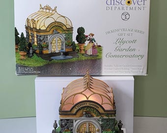Department 56 the Original Shops of Dickens Village - Set of Seven