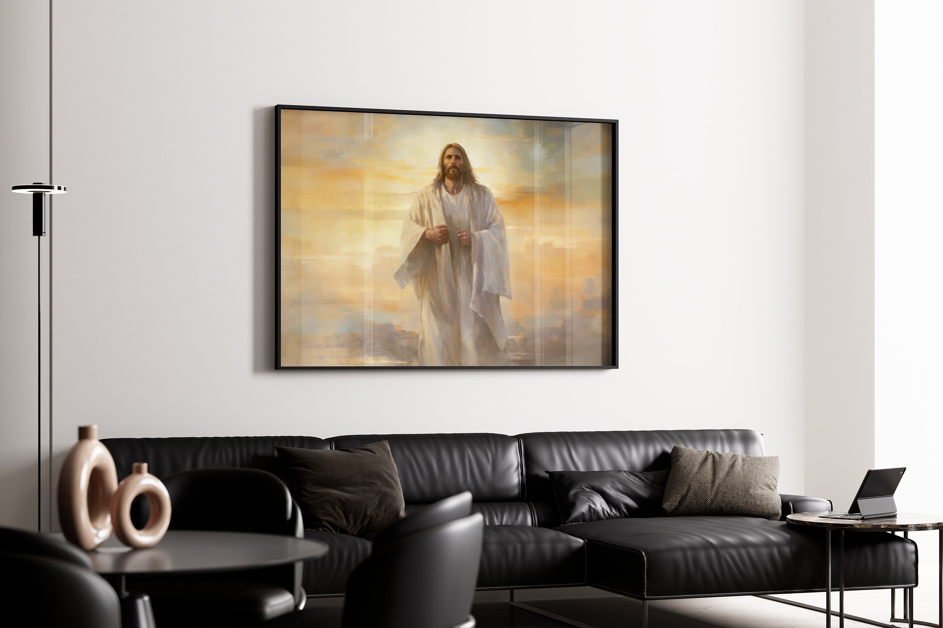 Christian Wall Art, Jesus Wall Art, Farmhouse Wall Decor, Jesus