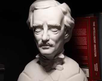 Edgar Allen Poe Headphone Stand, Baltimore Author of "The Raven" | Made in Baltimore
