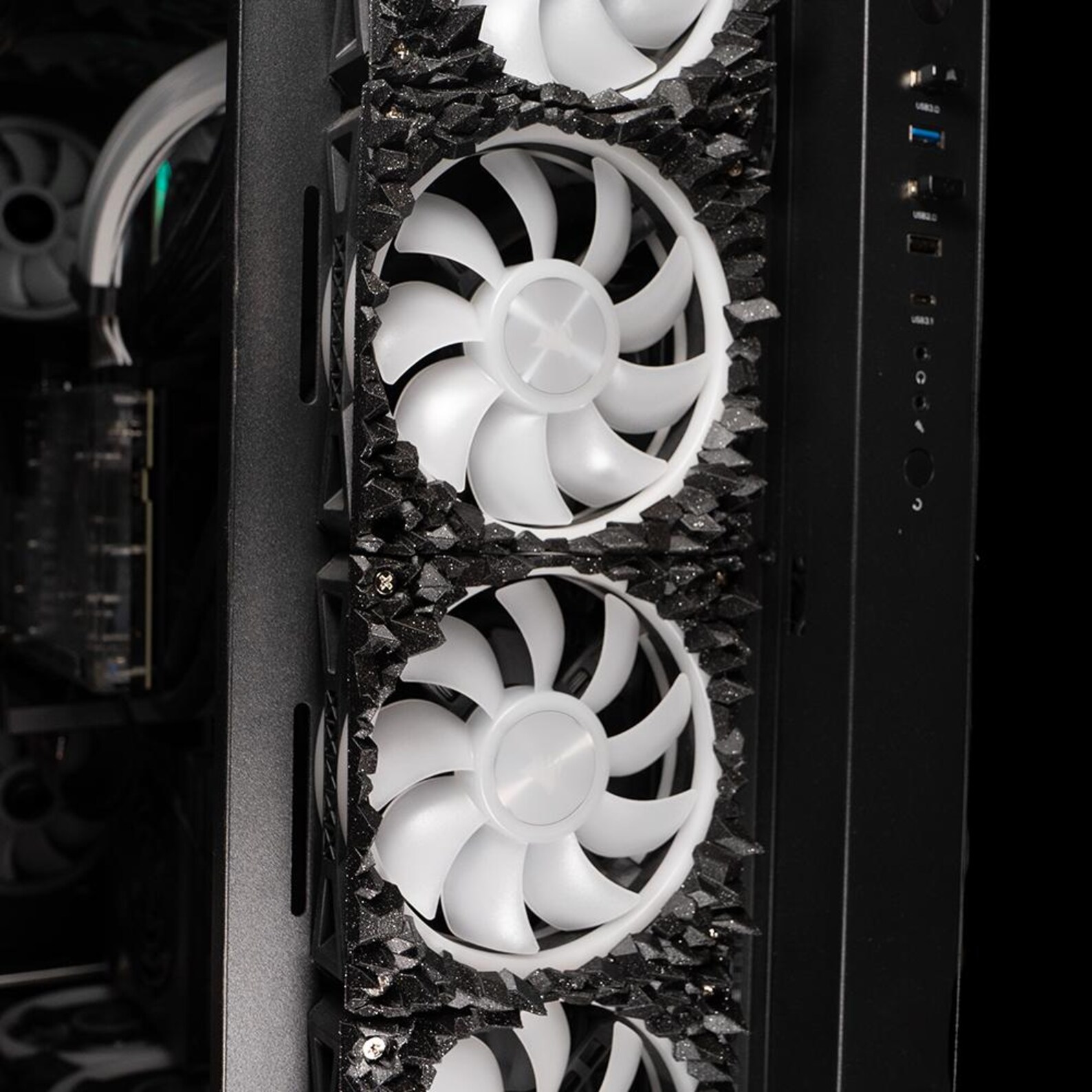 Dark Matter Space Fan Shroud | PC Accessories, Gaming PC Fan Covers ...