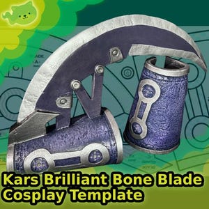 JoJo Kars Armblade/Bracers -DIGITAL TEMPLATE-