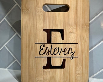 Personalized Bamboo Cutting Board