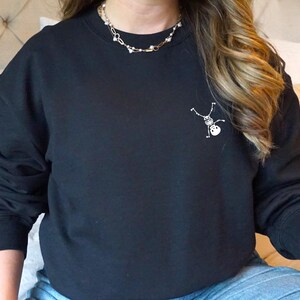 Chasing Toddlers and Tequila, Funny Halloween Sweatshirt, Funny Dad, Funny Mom, Toddler Mom, Toddler Dad, Skeleton Crewneck Sweatshirt