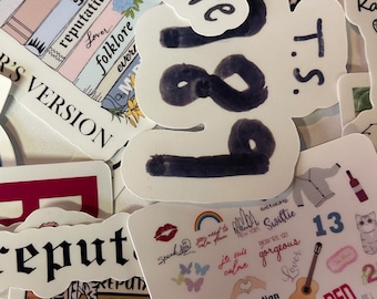 19 Swiftie Wasserdichte Vinyl-Sticker