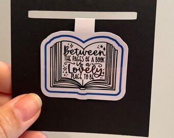 Magnetyczna zakładka, prezent dla miłośnika książek, akcesorium do czytania
