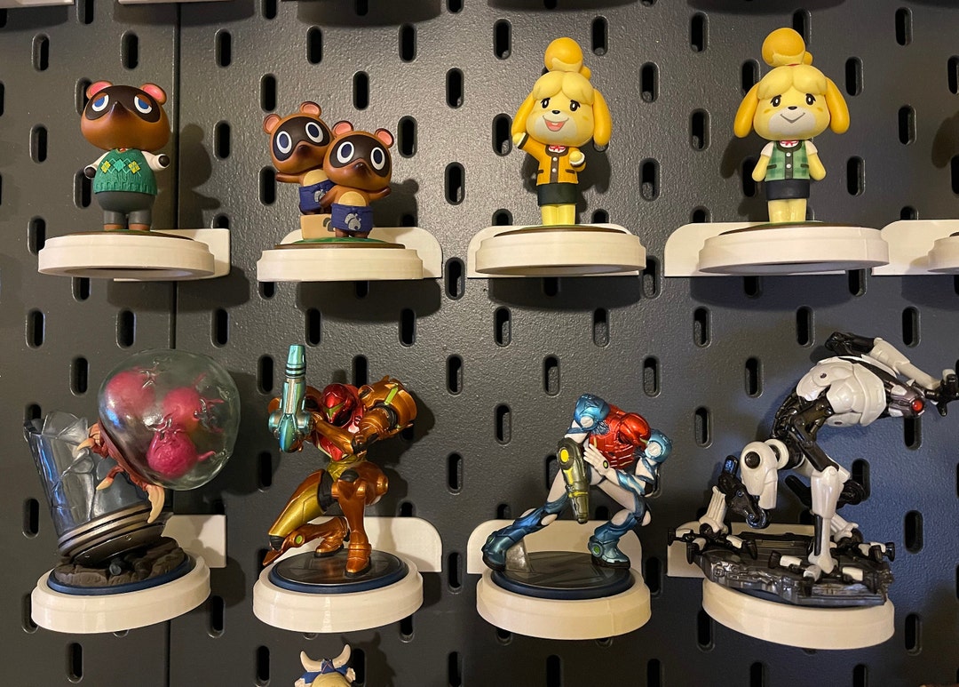 Amiibo Stand for Skadis IKEA Pegboard Etsy