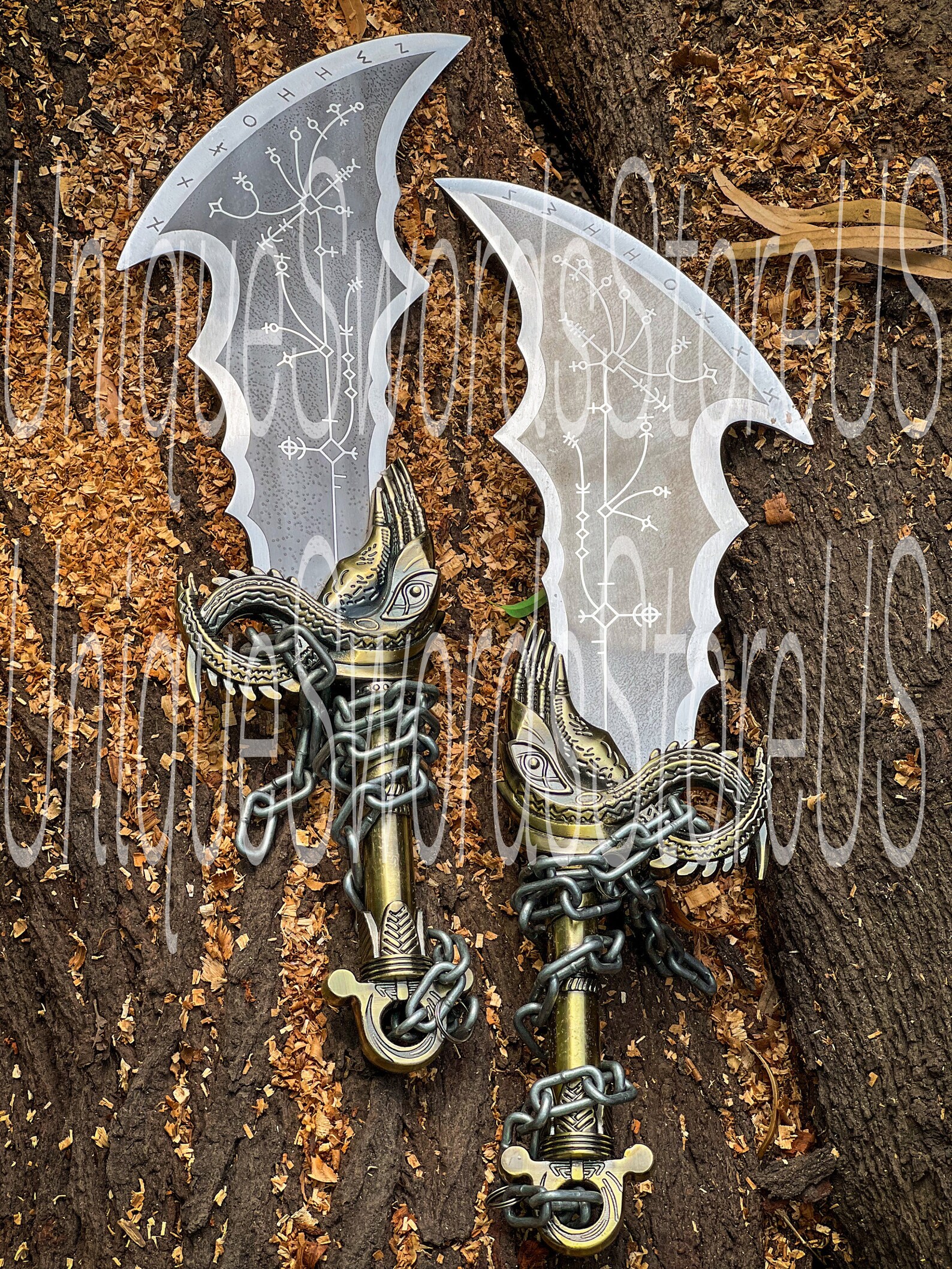 God of War Blades of Chaos Metal, God of War Blade of Chaos Replica