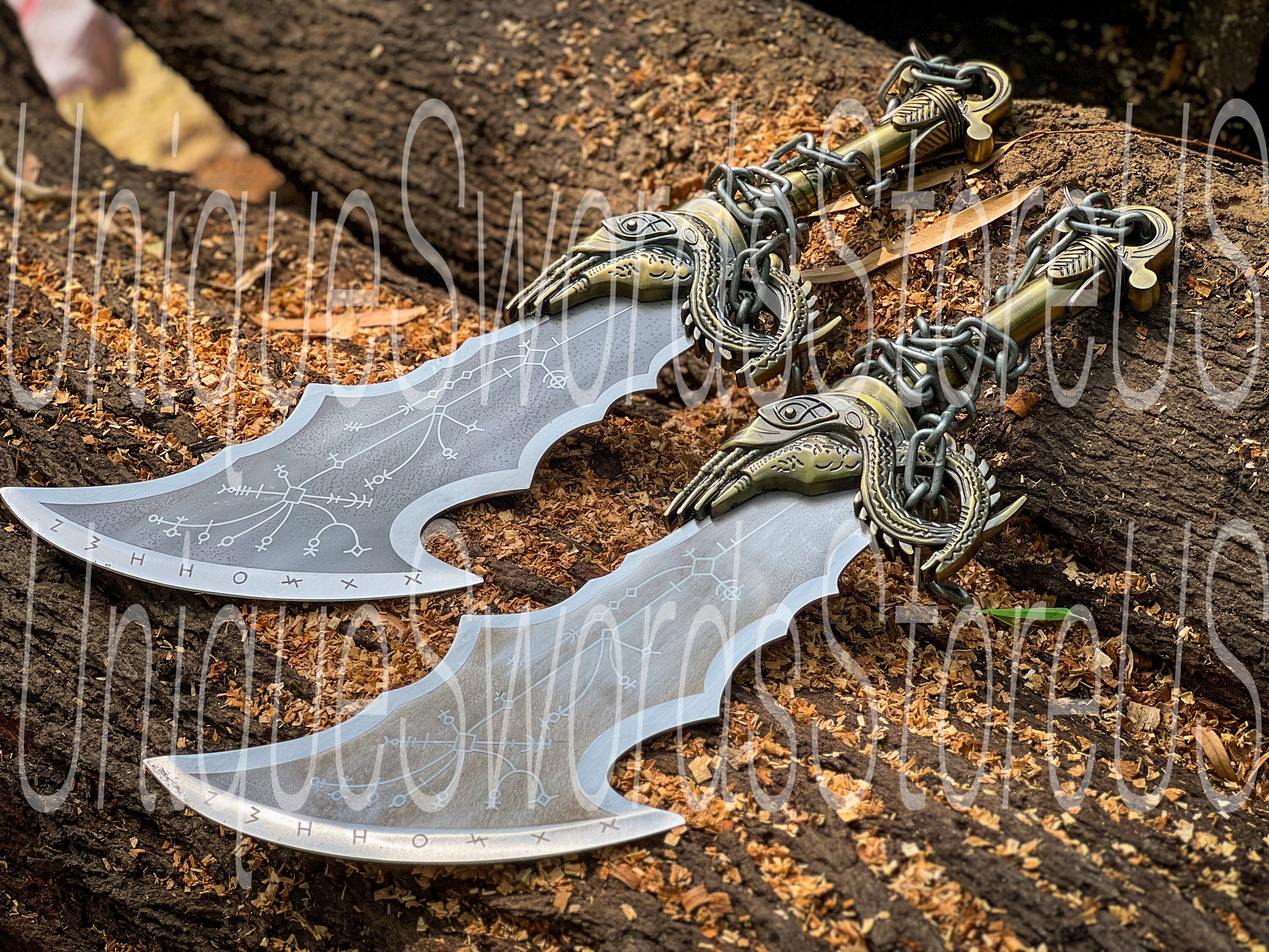 God of War Blades of Chaos Metal, God of War Blade of Chaos Replica