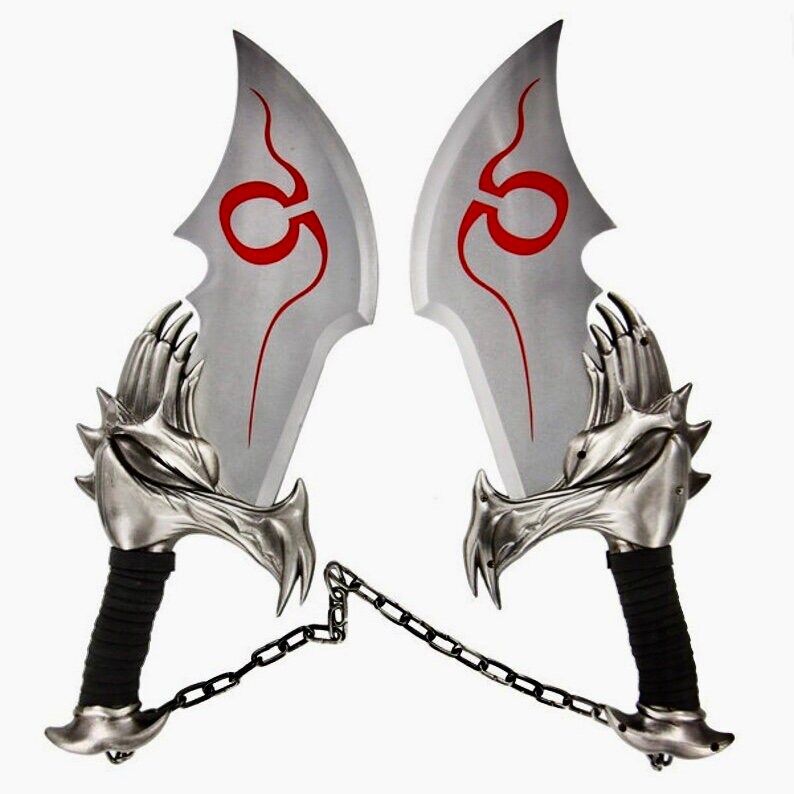 God of War Blades of Chaos Metal, God of War Blade of Chaos Replica