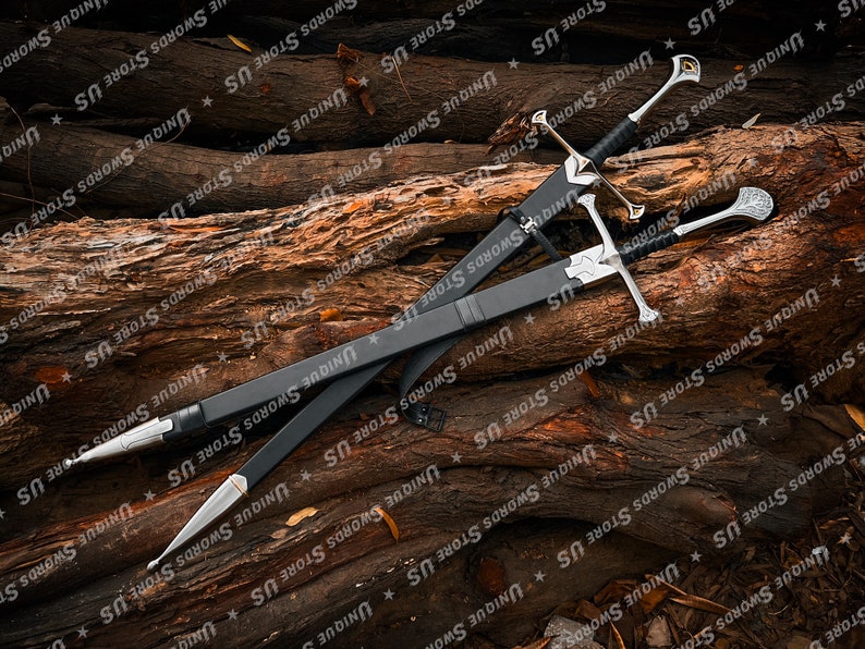 ANDURIL Sword of Strider, Custom Engraved Sword, LOTR Sword, Lord of ...