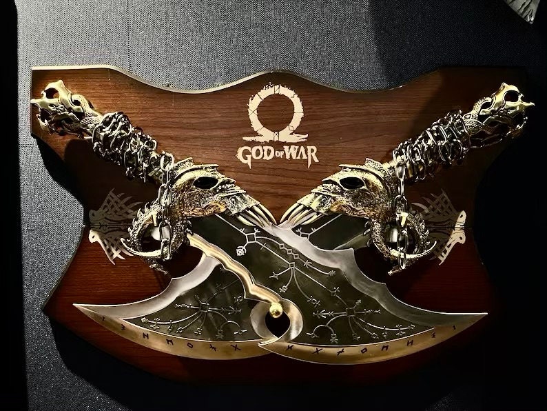 God of War Blades of Chaos Metal, God of War Blade of Chaos Replica