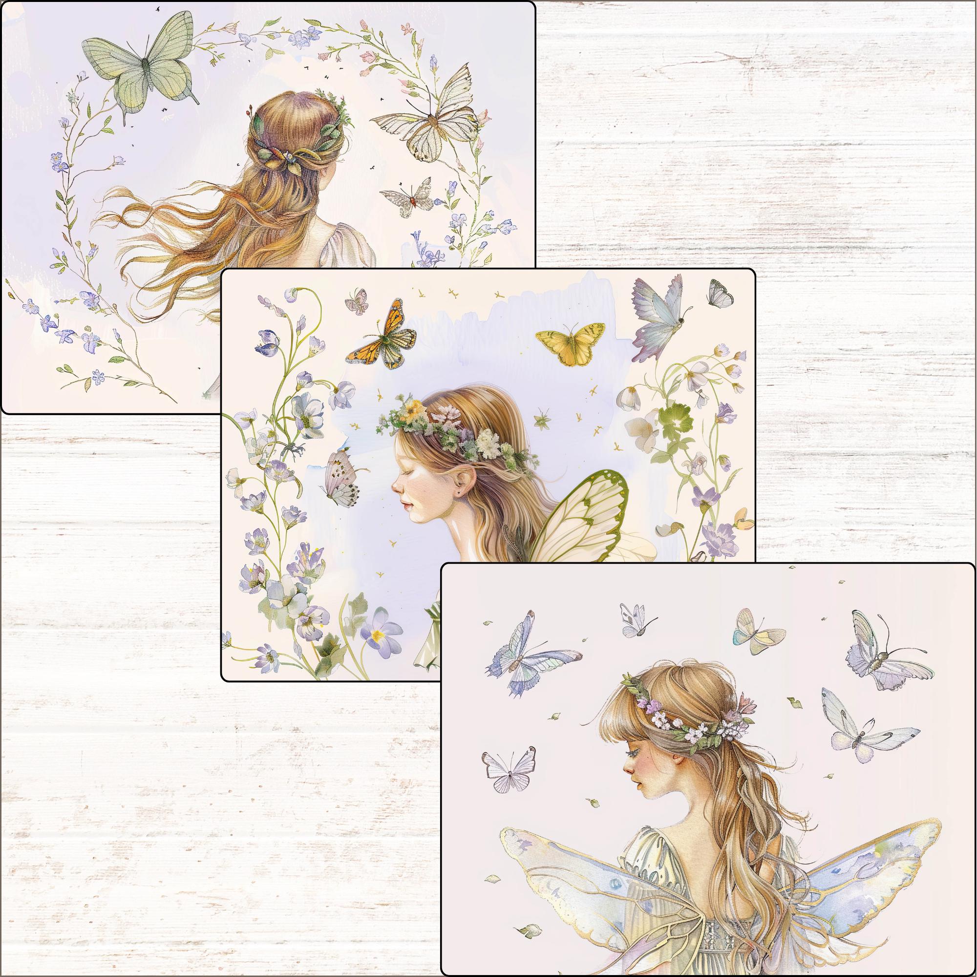 Purple Fairy Junk Journal Kit Printable Journal Pages Digital ...