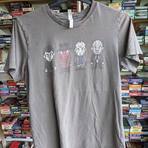Horror Slasher T-Shirt - Freddy Jason Michael Pinhead