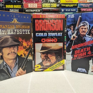 VHS Collection - Charles Bronson Movies