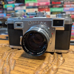 Zeiss Ikon Contax IIa Camera and Ikophot Light Meter