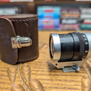 TEWE 35-200mm Parallax Correcting Variable Viewfinder German