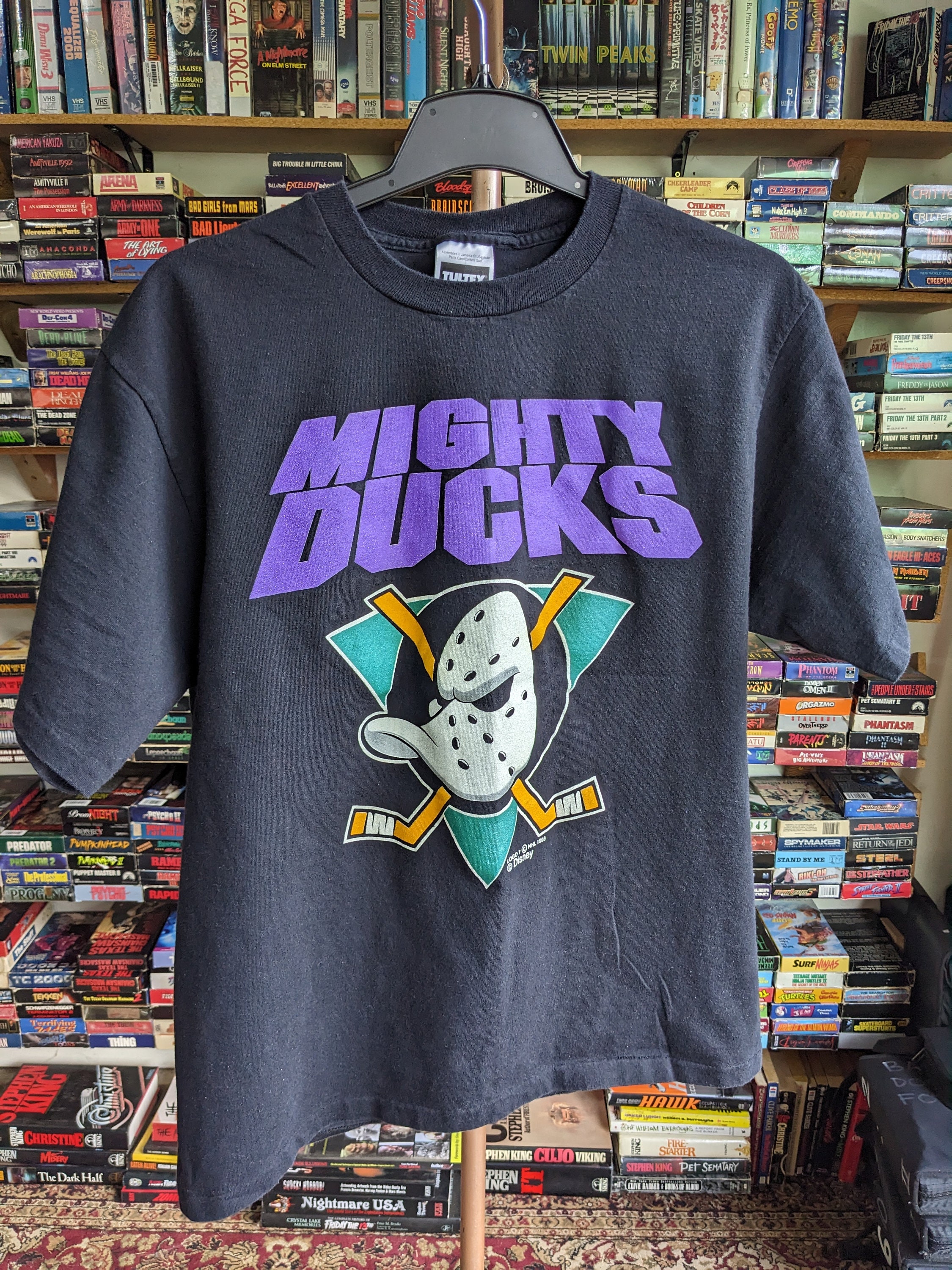 KieuBaoArt Vintage 1993 Anaheim Mighty Ducks Crewneck Sweatshirt, Mighty Ducks Shirt, Mighty Ducks Sweater, Mighty Ducks Fan Hockey Shirt, Gift for Her