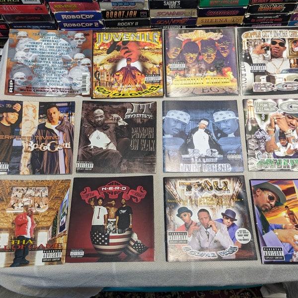 CD Booklets - Rap/Hip-Hop