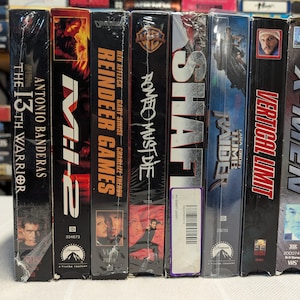 VHS Collection - 2000&#39;s Action Movies