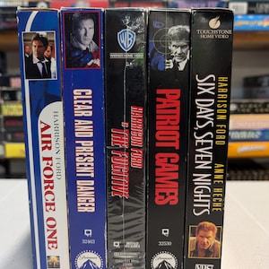 VHS Collection - Harrison Ford Movies