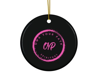 Own Your Path Ceramic Ornaments (1pc, 3pcs, 5pcs, 10pcs)