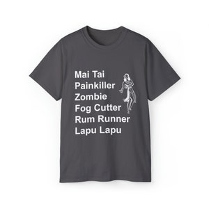 Tiki Drinks T-Shirt