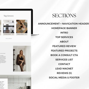 Interior Design Website Template | Interior Designer Portfolio ...