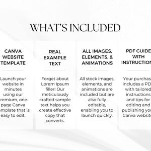 Yoga Website Template Canva | Yoga Coach Website Template | Pilates, Fitness, Wellness Website Landing Page | Yoga Instructor, Yoga Studio image 8