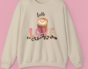 Un intero Latte amore PNG: amante del caffè, (download digitale istantaneo) Coffee Coquette PNG, graziosi disegni di magliette da caffè, sublimazione del caffè Coquette